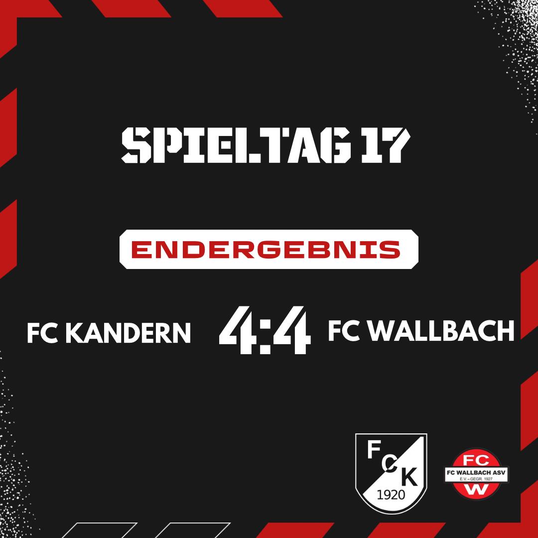FC Kandern - FC Wallbach 4:4