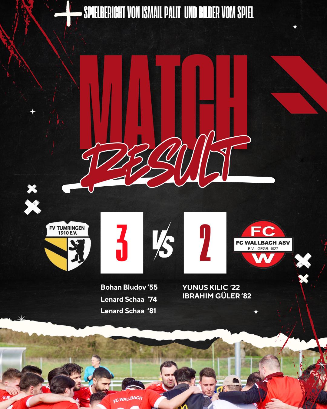 FV Tumringen - FC Wallbach 3:2