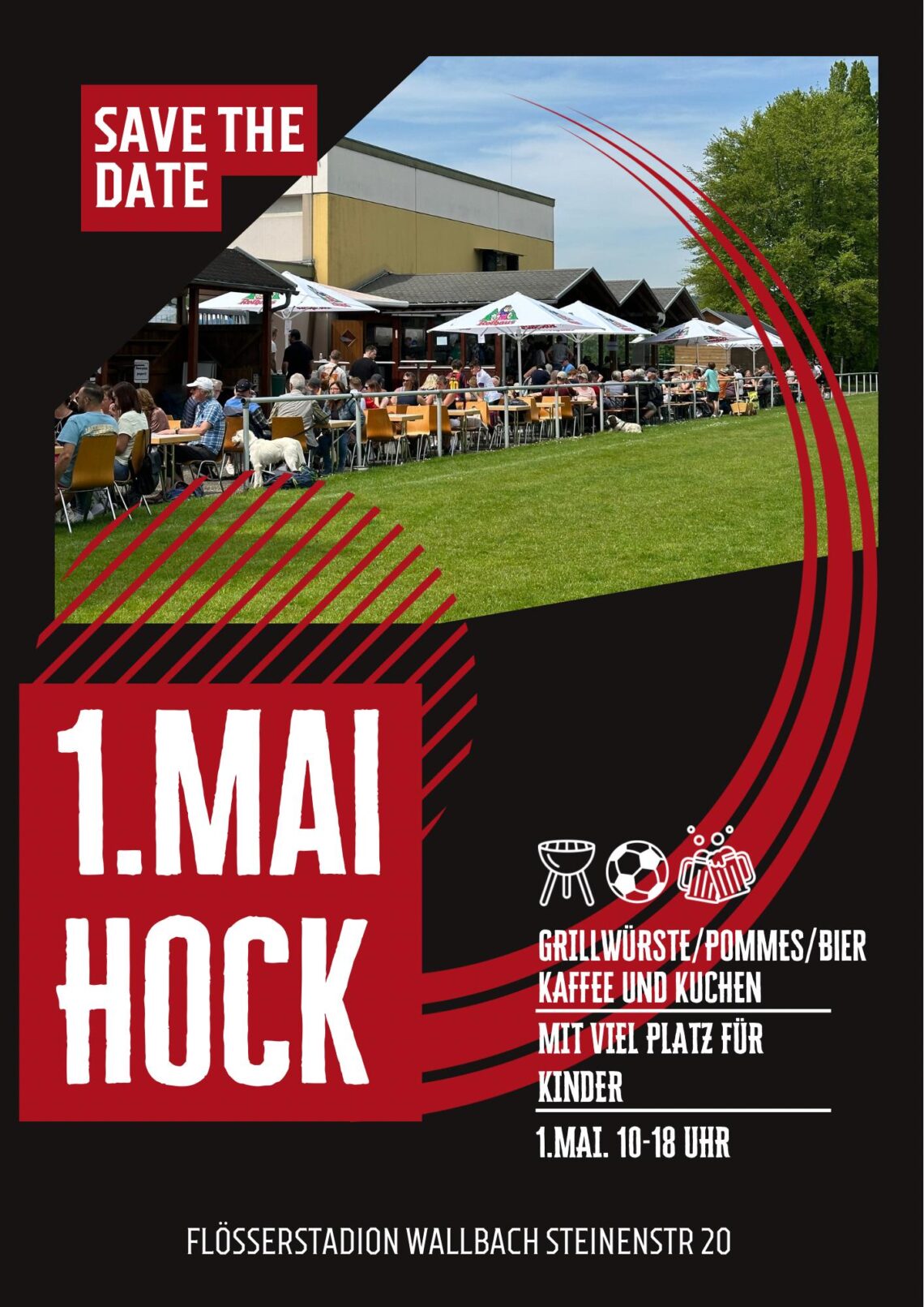 1. Mai-Hock im Flößerstadion