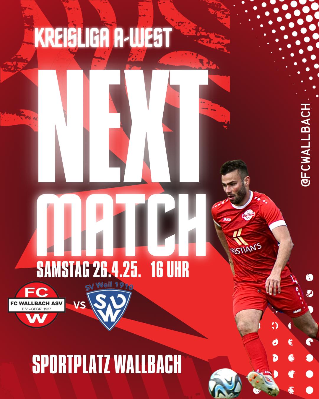 FC Wallbach - SV Weil 2