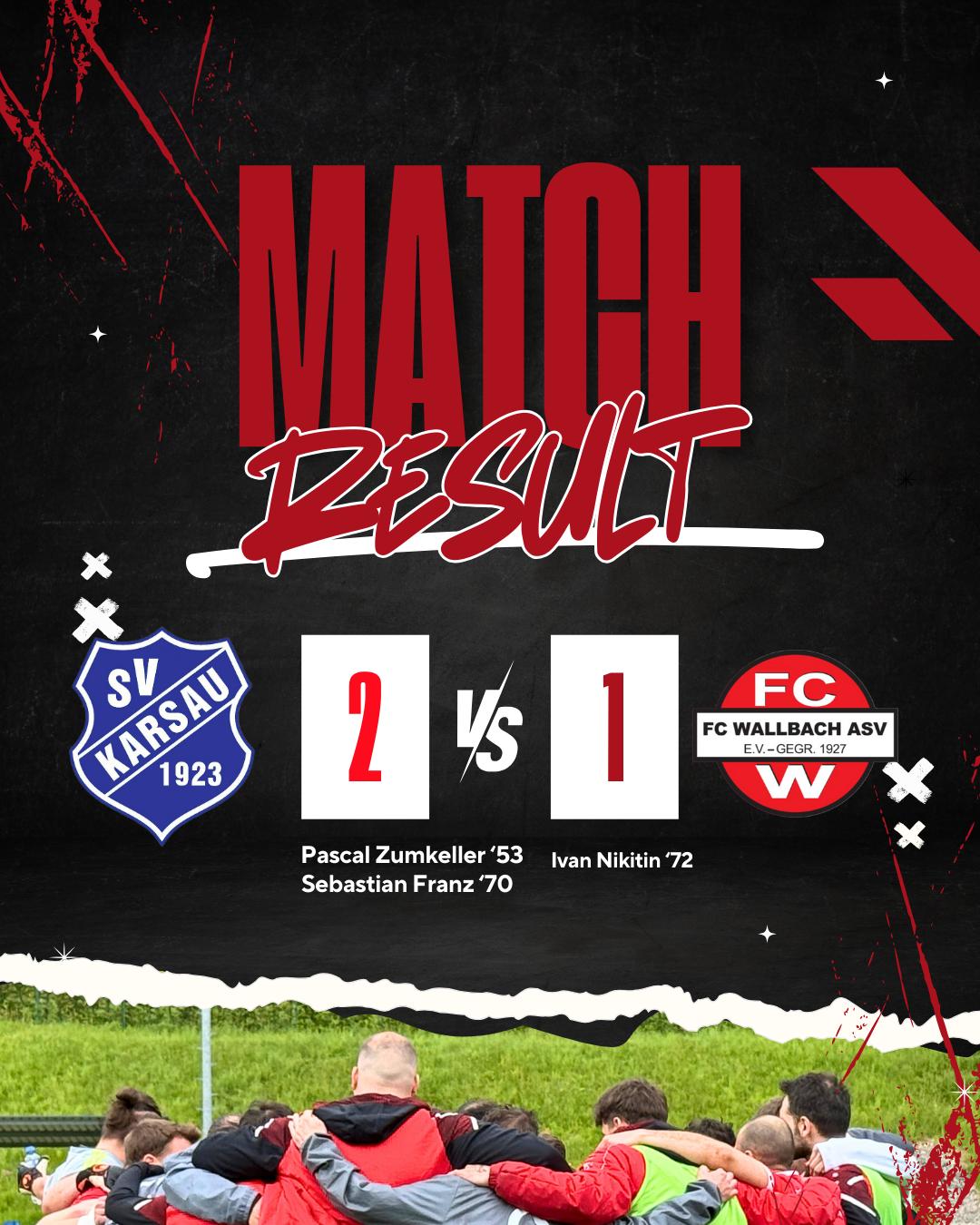 SV Karsau - FC Wallbach