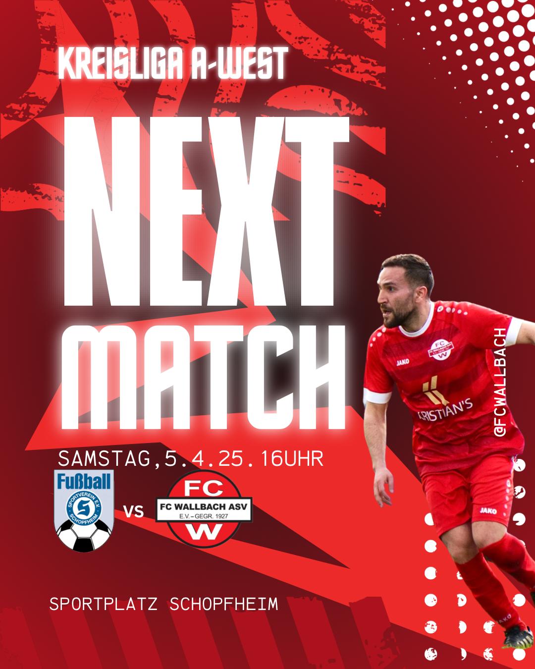 SV Schopfheim - FC Wallbach