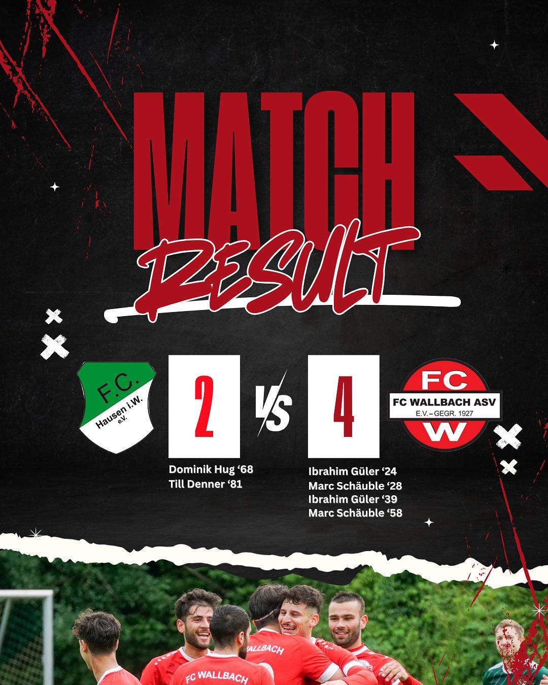 FC Hausen - FC Wallbach 2:4