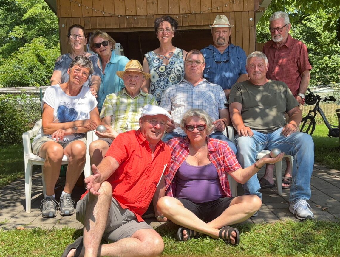Gruppenbild Boule Gruppe