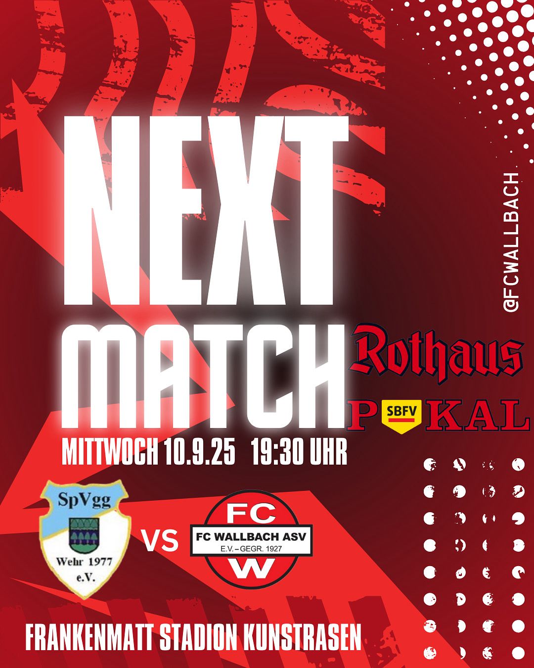 Pokal 1. Runde